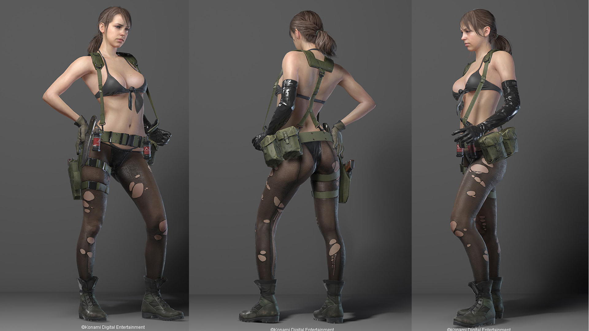 Metal Gear Solid V Captura Facial De Stefanie Joosten Que Será La Francotiradora Quiet